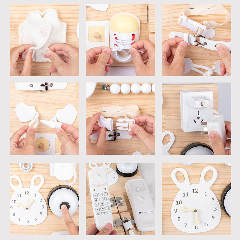 Montessori Fidget Board