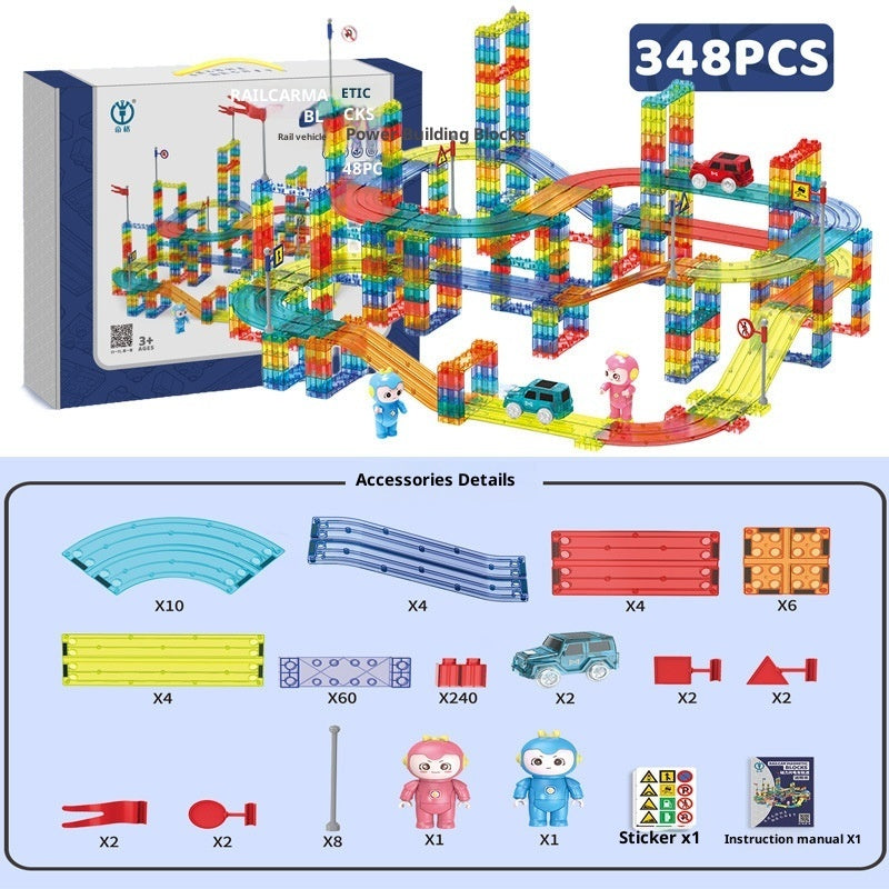 Magnetic Train Track & Building Blocks