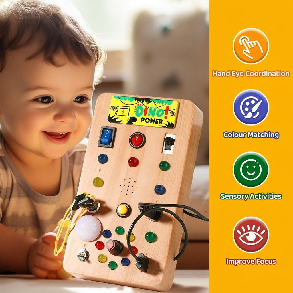 Montessori Led Busy Board