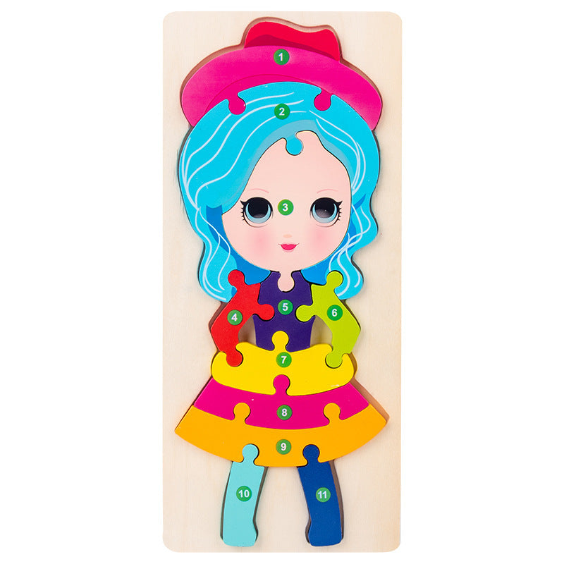 Cars, People & Animals Puzzles