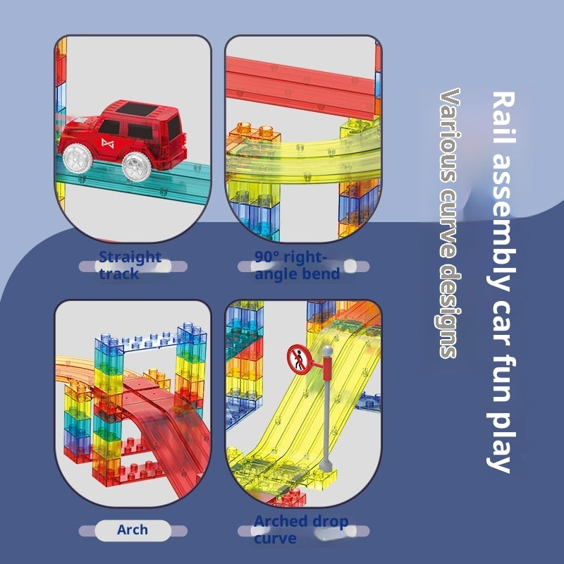 Magnetic Train Track & Building Blocks