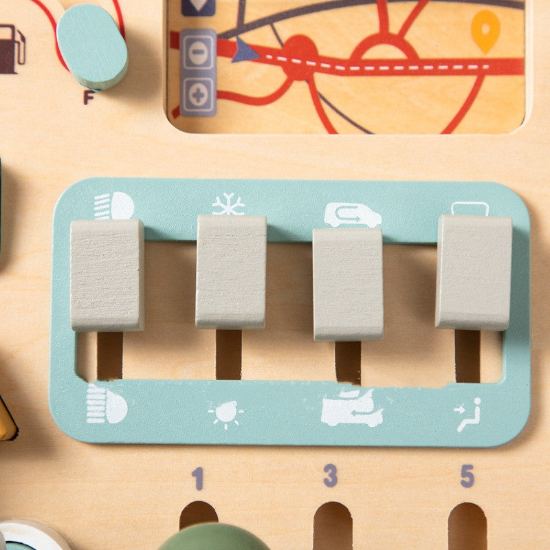 Steering Wheel Montessori Board