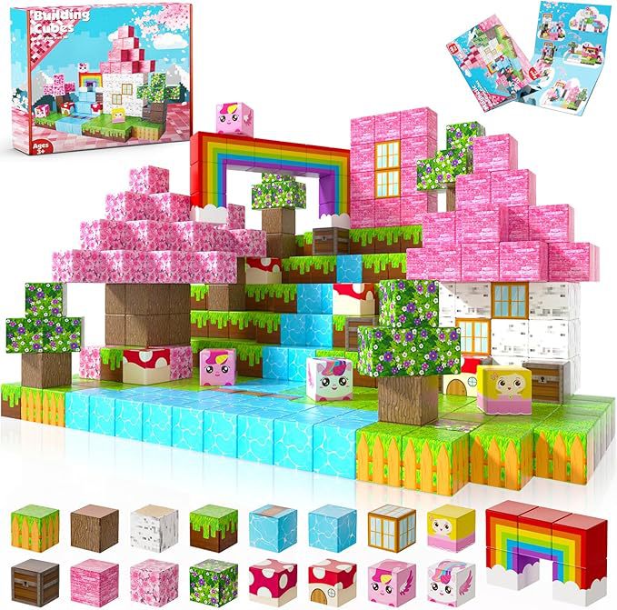 Unicorn Mini World Magnetic Blocks