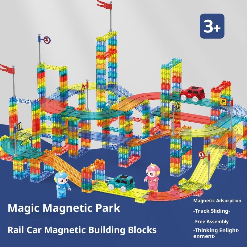 Magnetic Train Track & Building Blocks