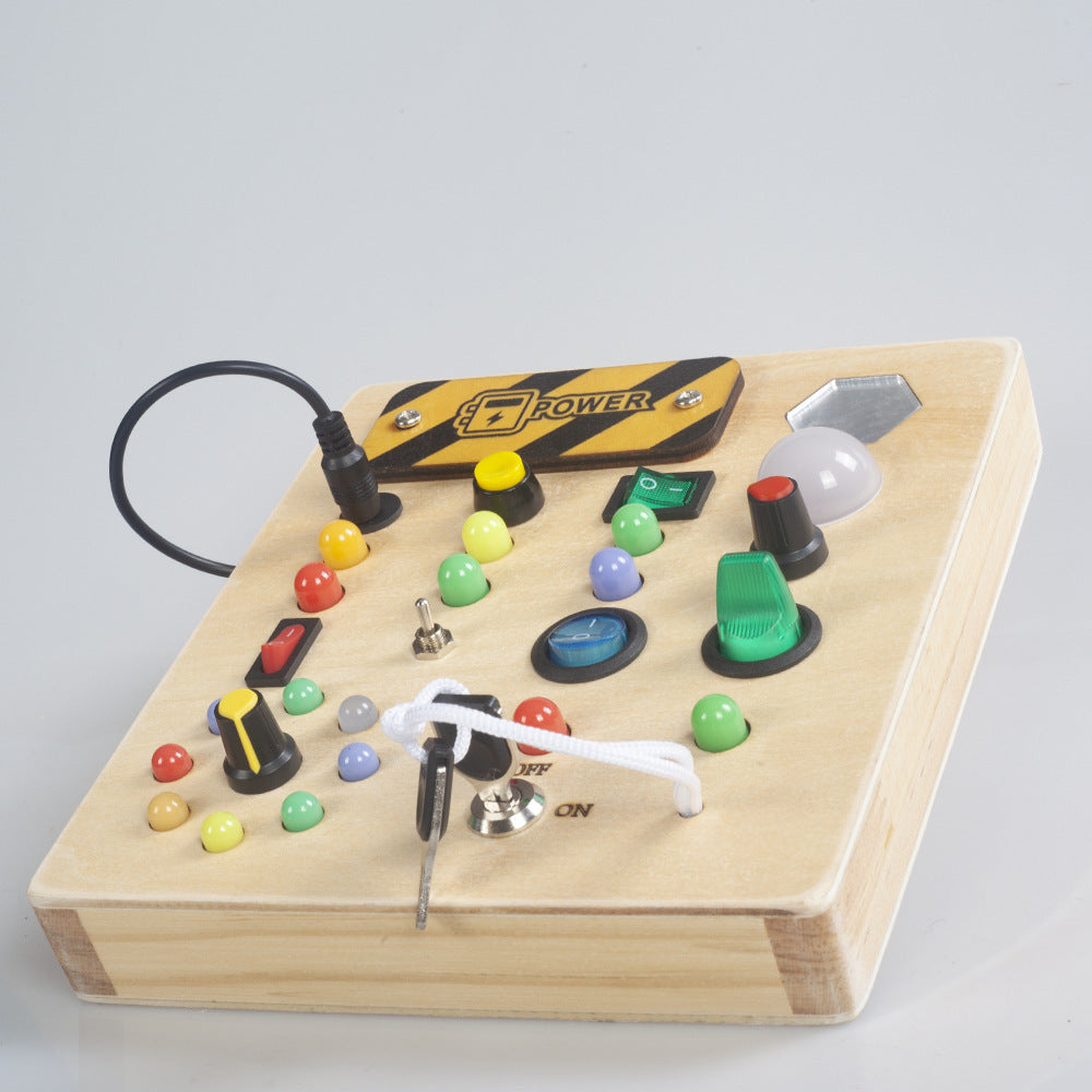 Wooden LED Busy Board