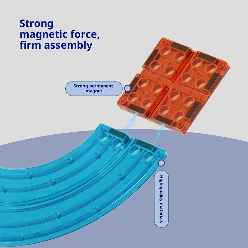 Magnetic Train Track & Building Blocks