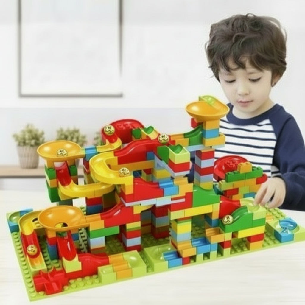 Mini Blocks Marble Run