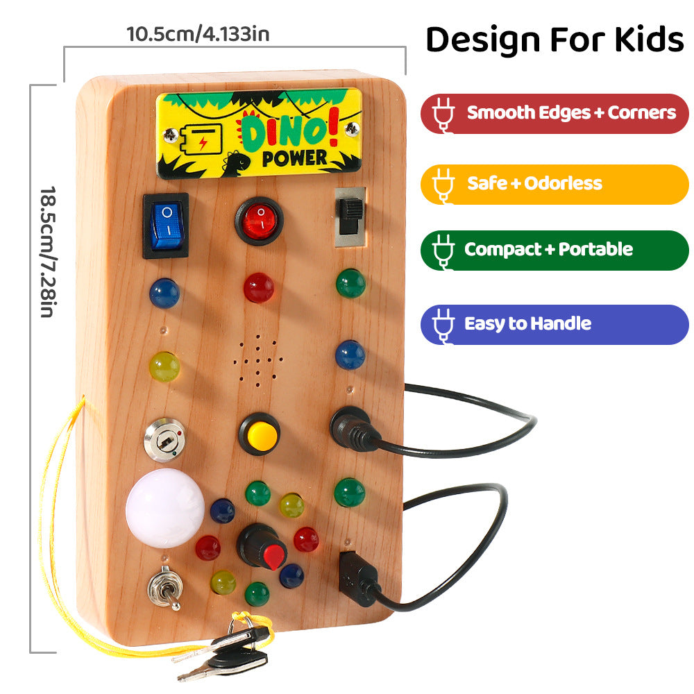 Montessori Led Busy Board