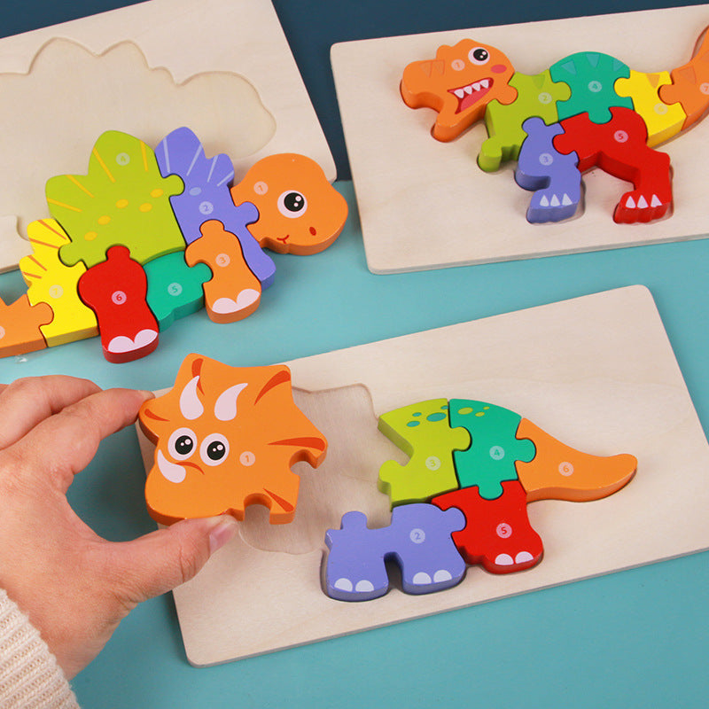 Dinosaurs Montessori Puzzle