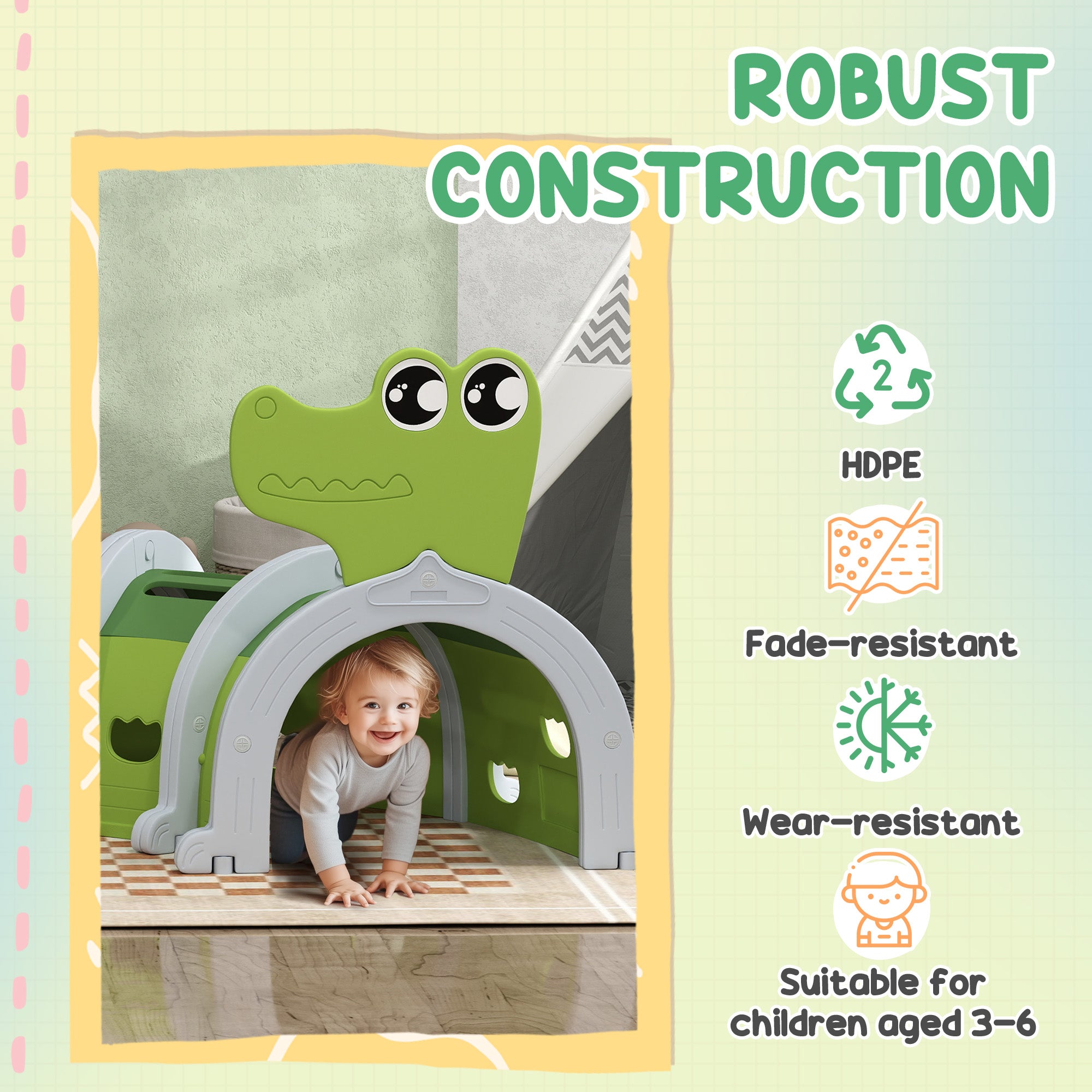 Climb & Crawl Play Tunnel