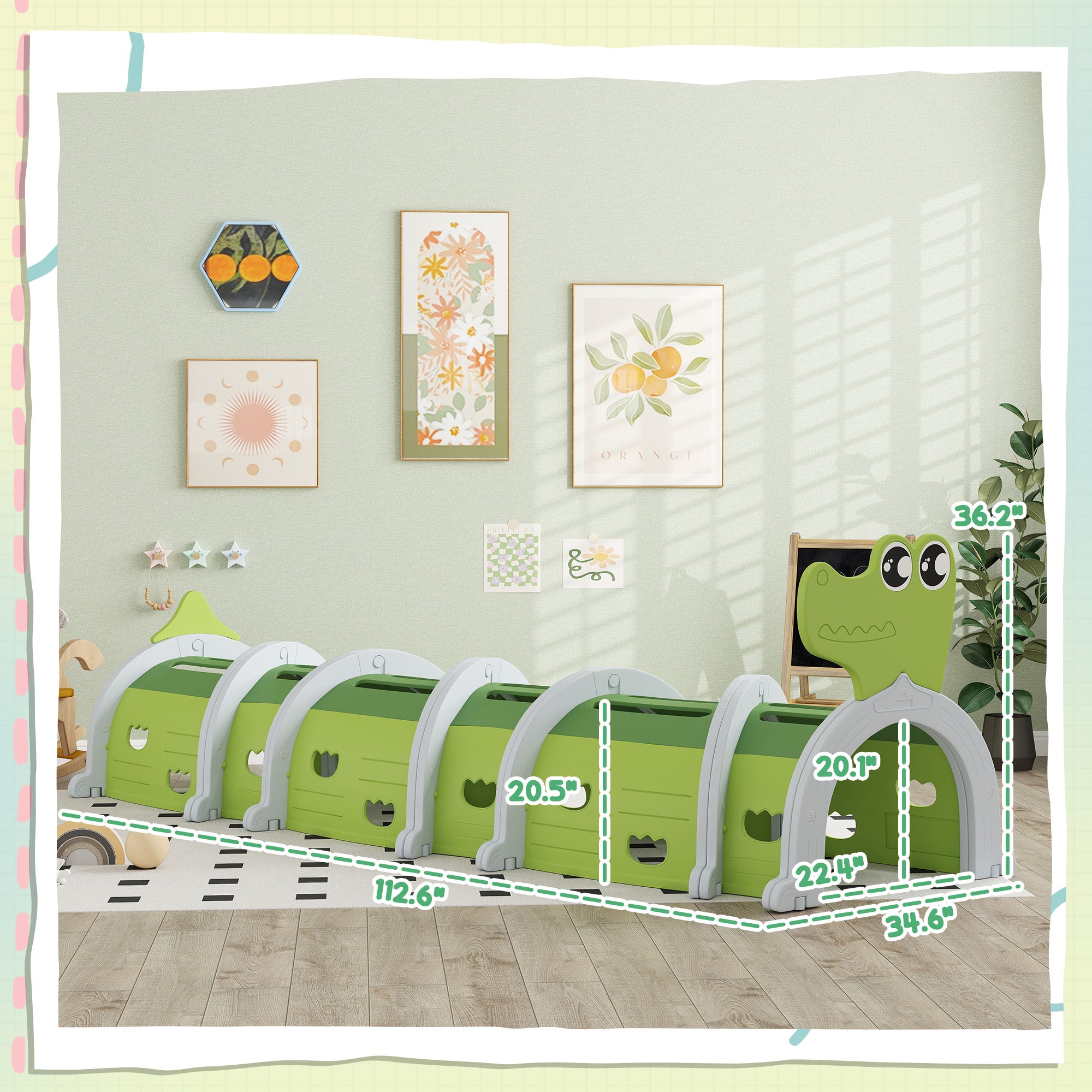 Climb & Crawl Play Tunnel