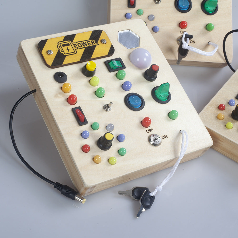 Wooden LED Busy Board