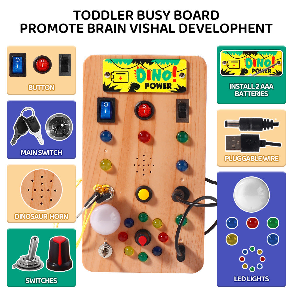 Montessori Led Busy Board