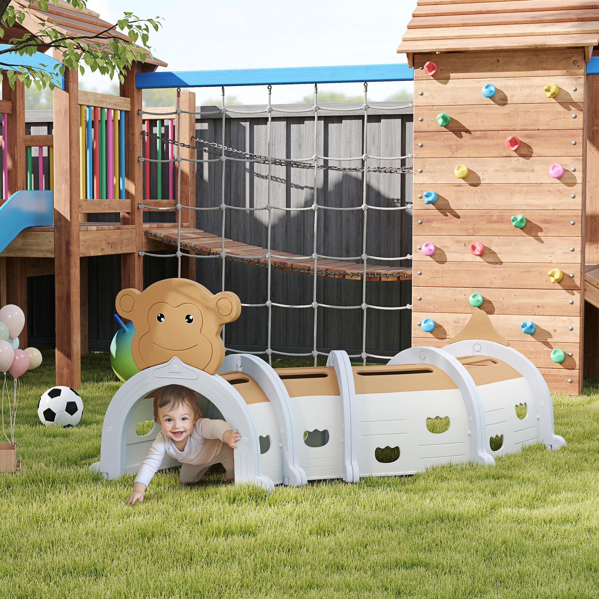 Climb & Crawl Play Tunnel